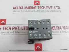 Abb B7-22-00-84 Mini Contactor 16A,600V Ac 110-127V 40-450 Hz 75C