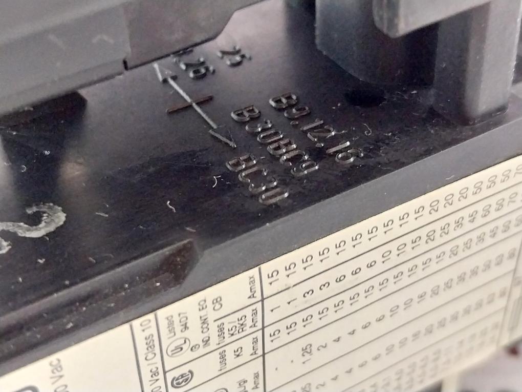 Abb B9-30-10 Contactor Motor 220-230V 50Hz 600V Max 21A