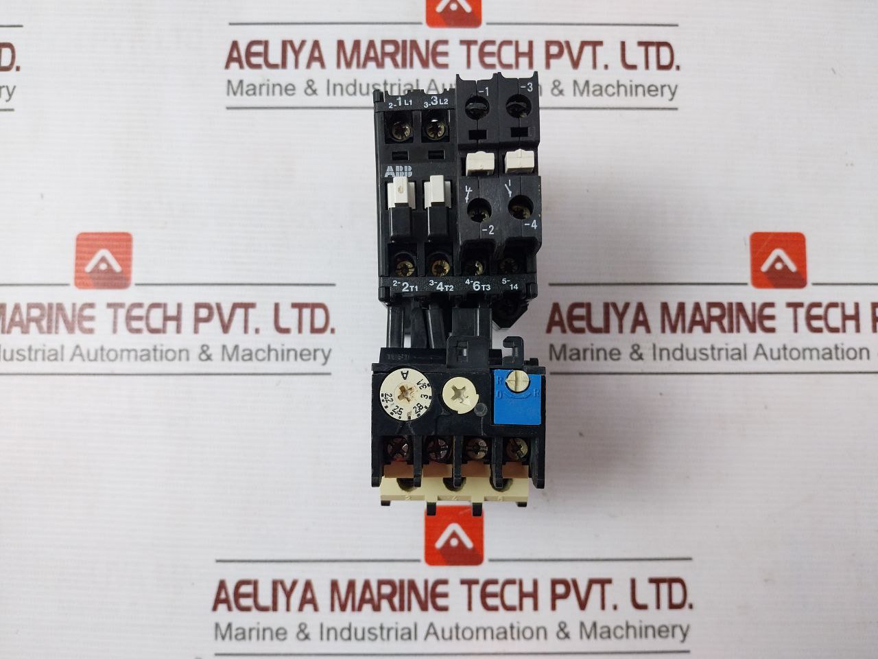 Abb B9 Contactor With T25 Du Thermal Overload Relay 26A 690V Ac