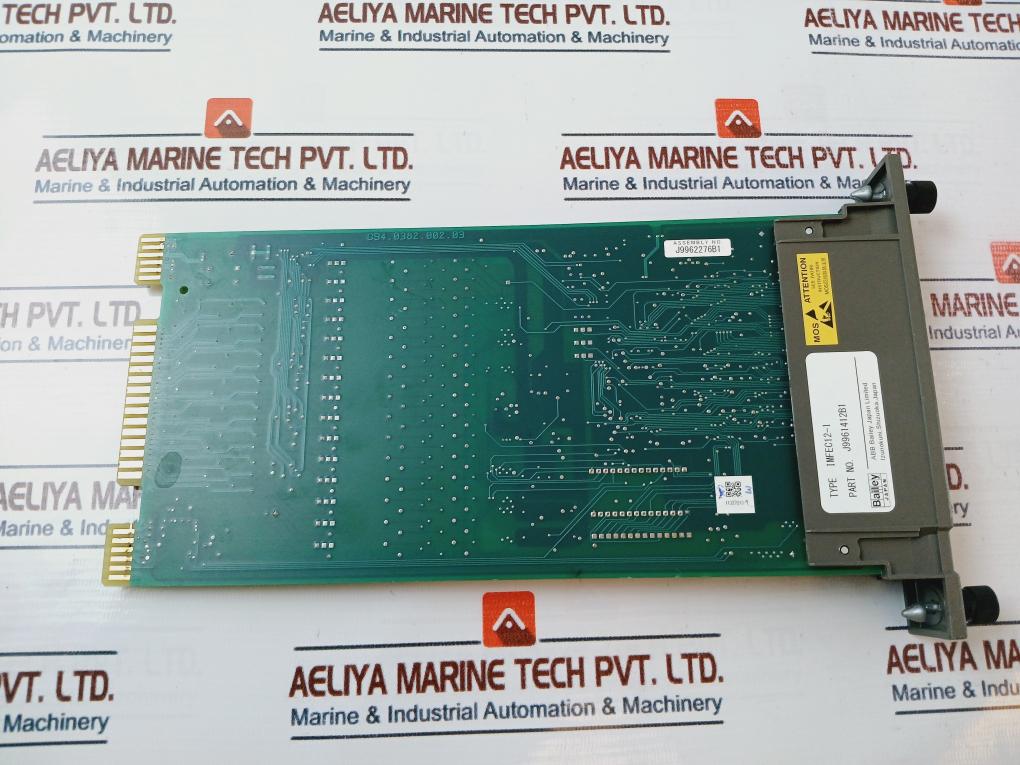 Abb Bailey Imfec12-1 Analog Input Module Board Rev D J9961412B1