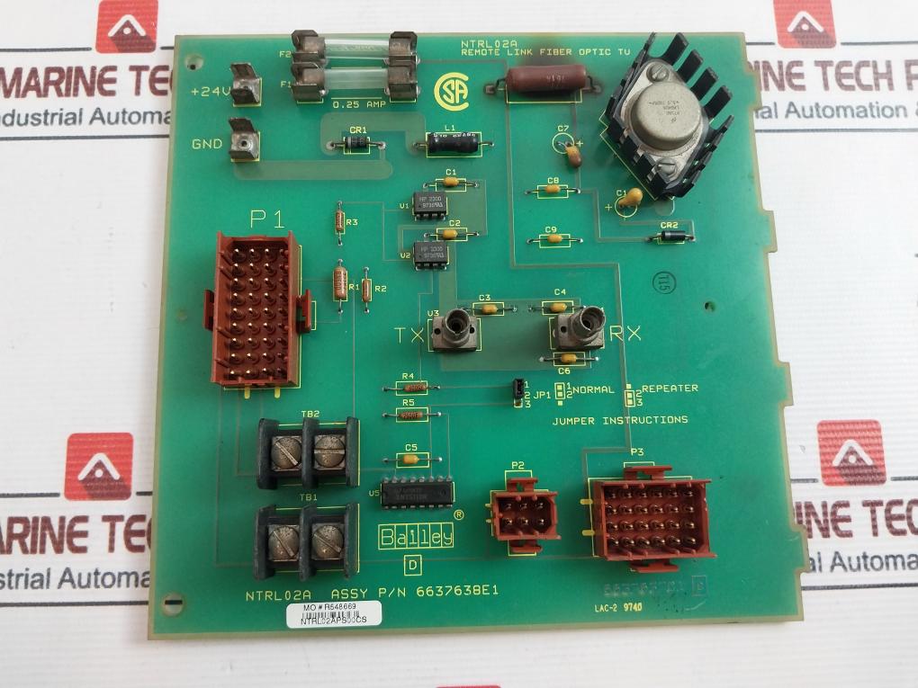 Abb Bailey Ntrl02A I/O Termination Unit