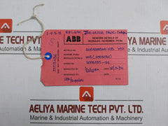 Abb Bay Control Display Module 1Mrk000008-mbr02