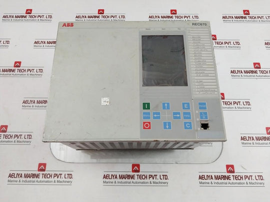 Abb Bay Control Relay Rec670, 50-60Hz