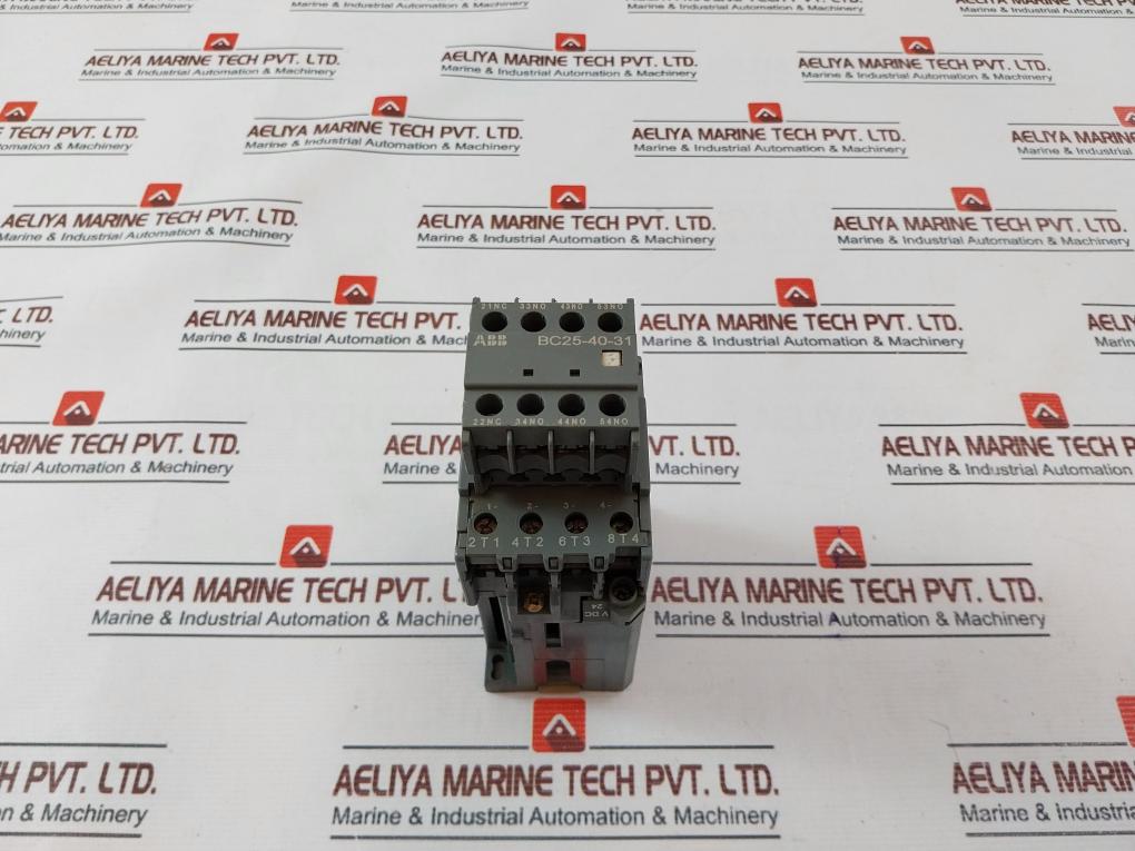 Abb Bc25-40-31 Auxiliary Contact Block 24V Dc