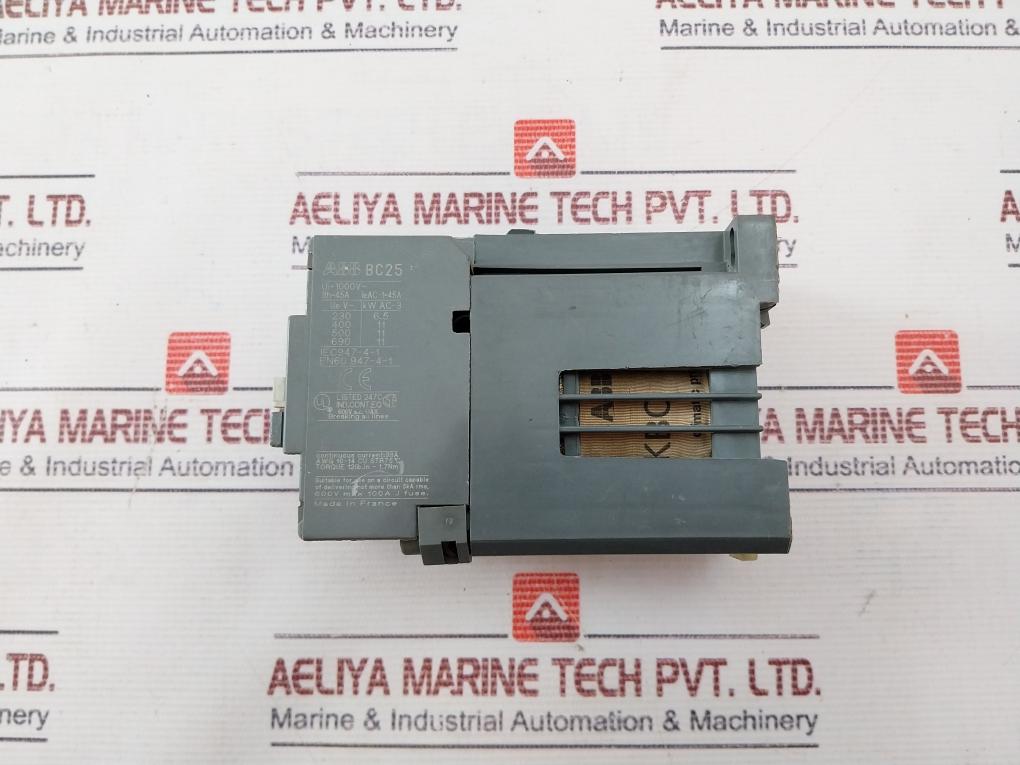 Abb Bc25 Contactor 45A 1000V
