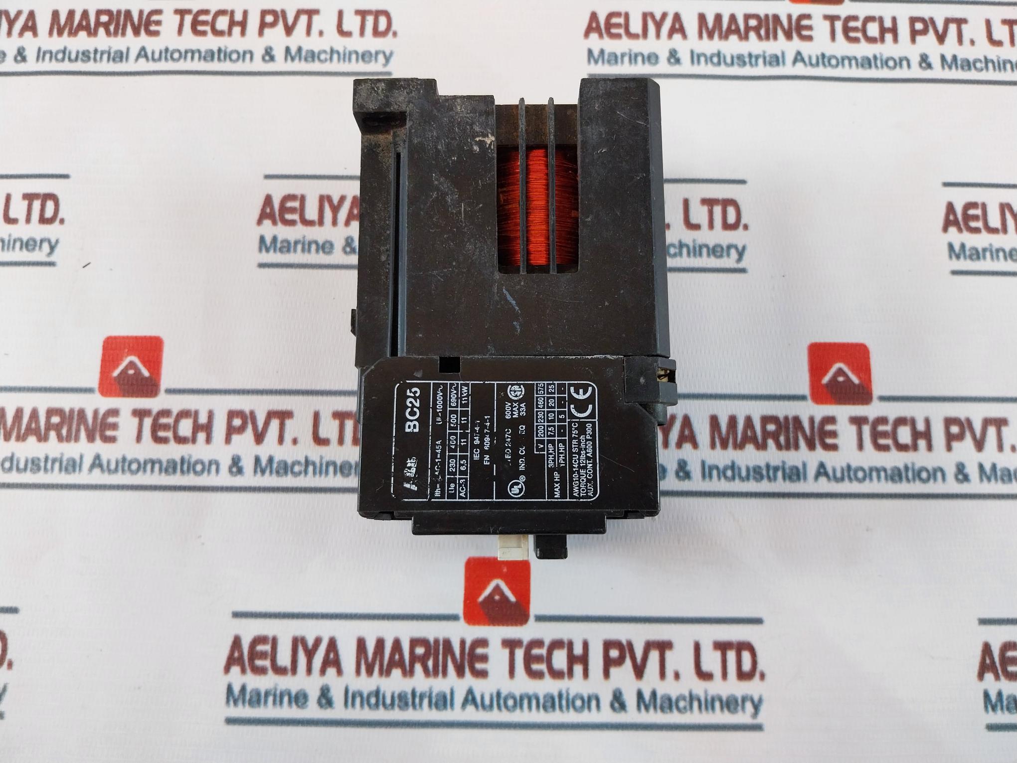 Abb Bc25 Contactor 45A 1000Vac