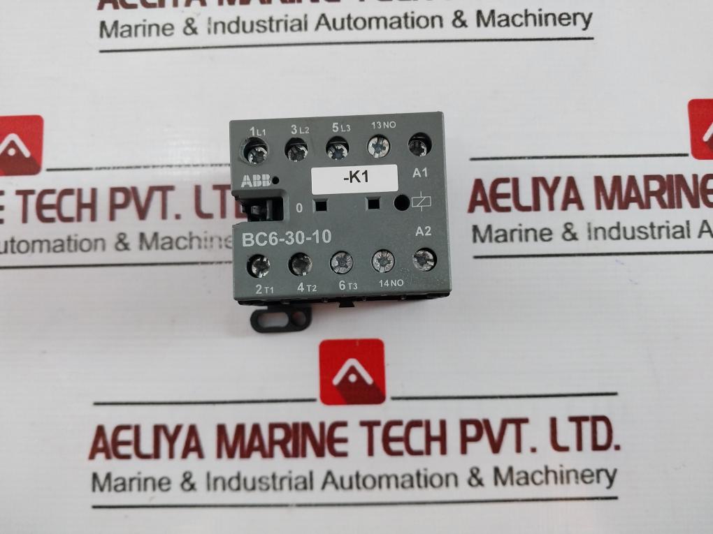 Abb Bc6-30-10 Mini Contactor 24 V Dc-3 No-0 Nc-screw Terminals