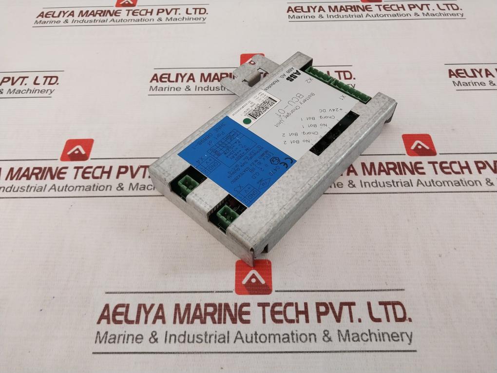 Abb Bcu-01 Charger Unit 3Hne 08791-1 Rev 00 24V Dc 3Hne 08898-1 250V