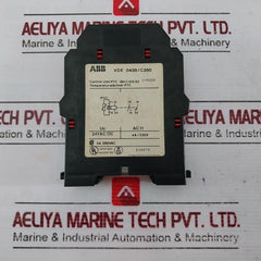 Abb C105.02 Control Unit Ptc Gh C 105.02 01R0005 24Vac/Dc 4A/220V 5A 250Vac