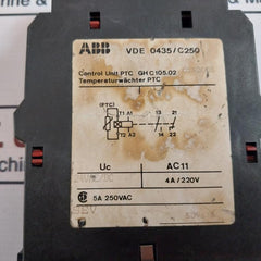 ABB C105.02 Temperature Control Relay 5A 250VAC