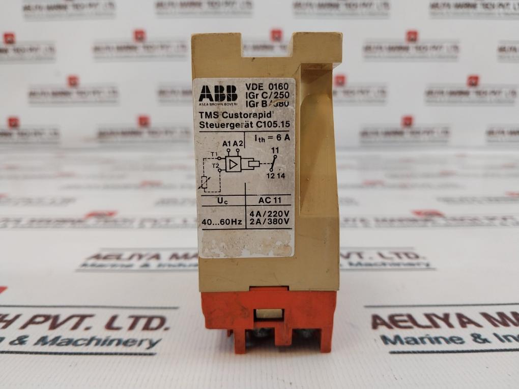 Abb C105.15 Tms Control Unit 6A 40-60Hz