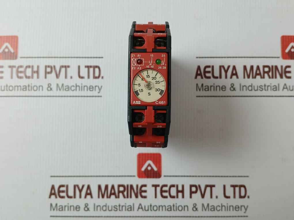 Abb C461 Time Delay Relay 1.5-30S 110-240Vac/Dc Gh C461.01