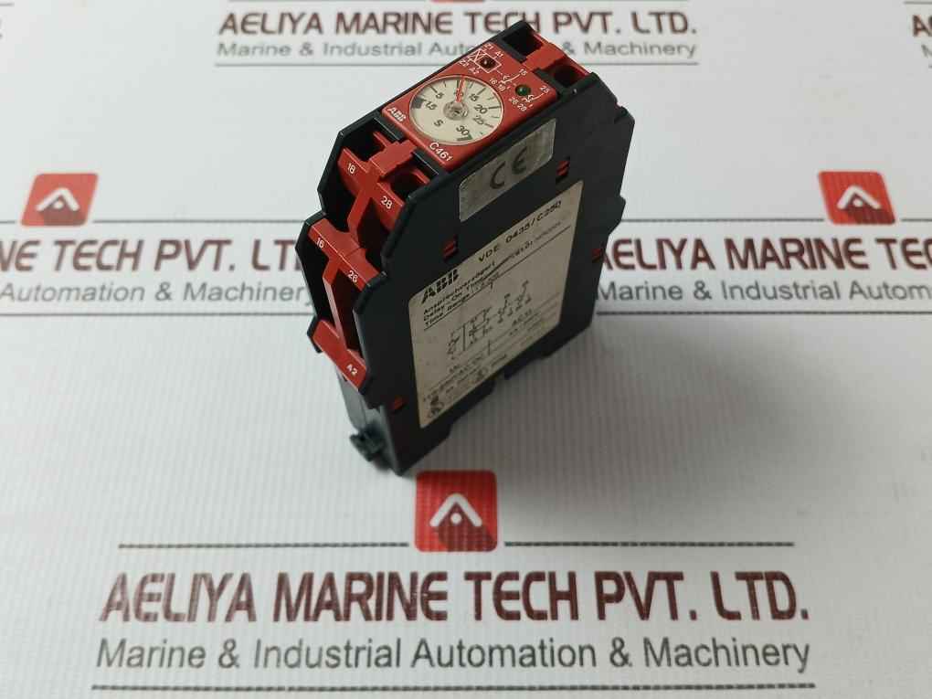 Abb C461 Time Delay Relay 1.5-30S 110-240Vac/Dc Gh C461.01