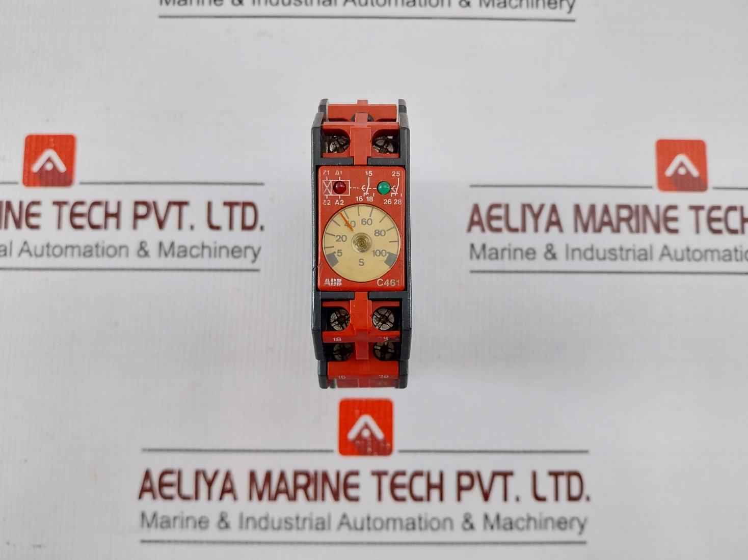 Abb C461 Time Delay Relay 5–100Sec,5A 250Vac