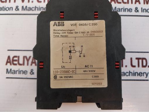 ABB C 462.10 Delay Off Timer 1.5-30 s 250VAC