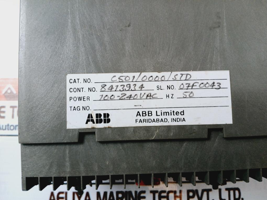 Abb C501/0000/Std Process Controller 100-240Vac 50/60Hz