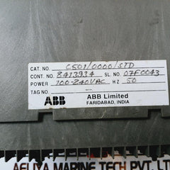 Abb C501/0000/Std Process Controller 100-240Vac 50/60Hz