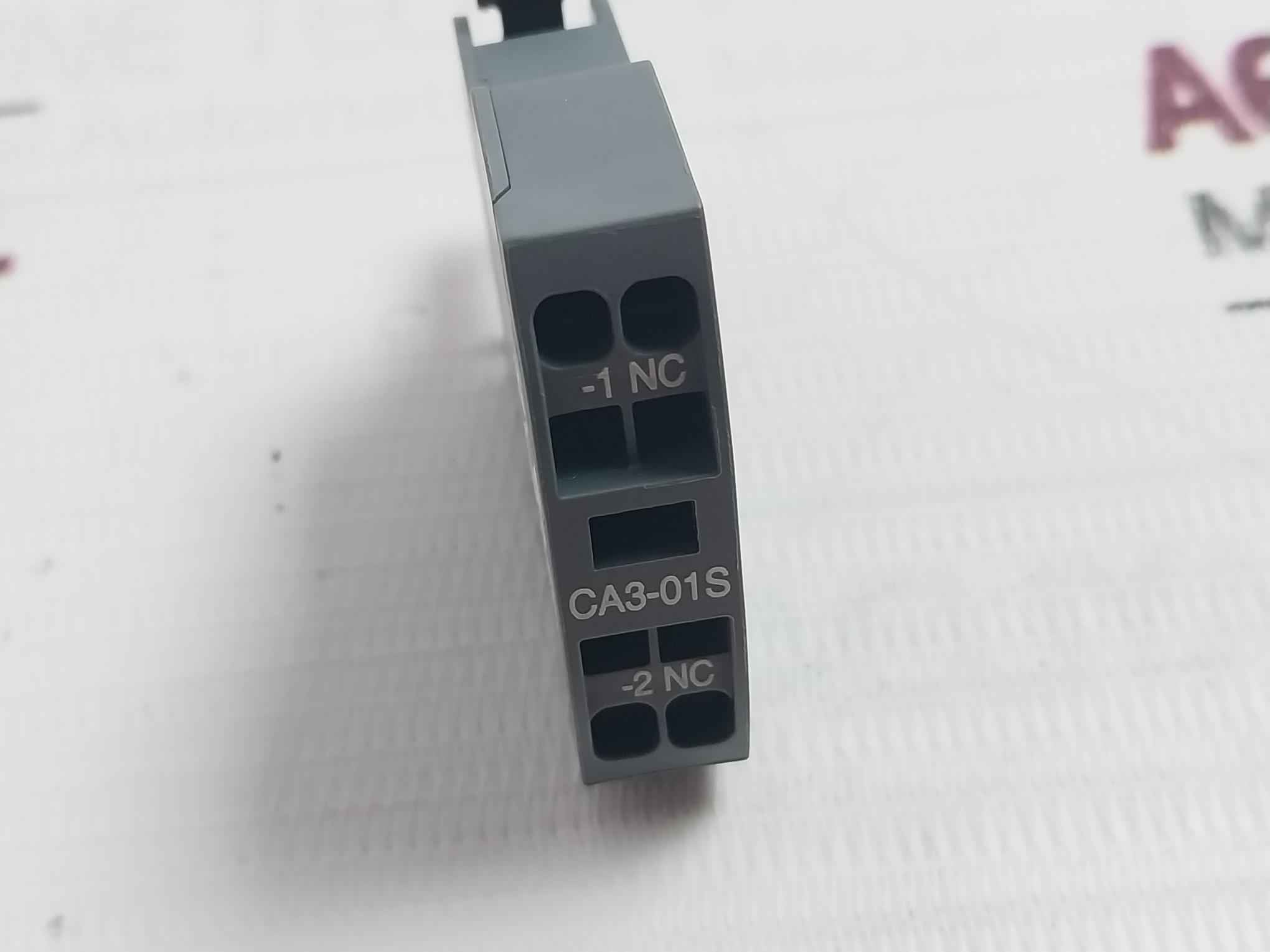 Abb Ca3-01S Auxiliary Contact Block 690V 10A 1Sbc101020M9701