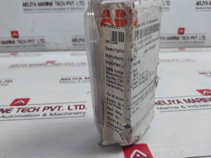 Abb Ca3-01S Auxiliary Contact Block 690V 10A 1Sbc101020M9701