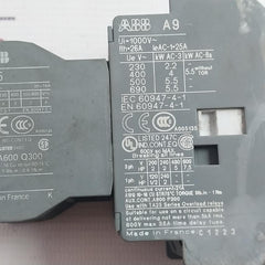 Abb Ca5-22E Auxiliary Contact Block 60/75°C 50-60Hz