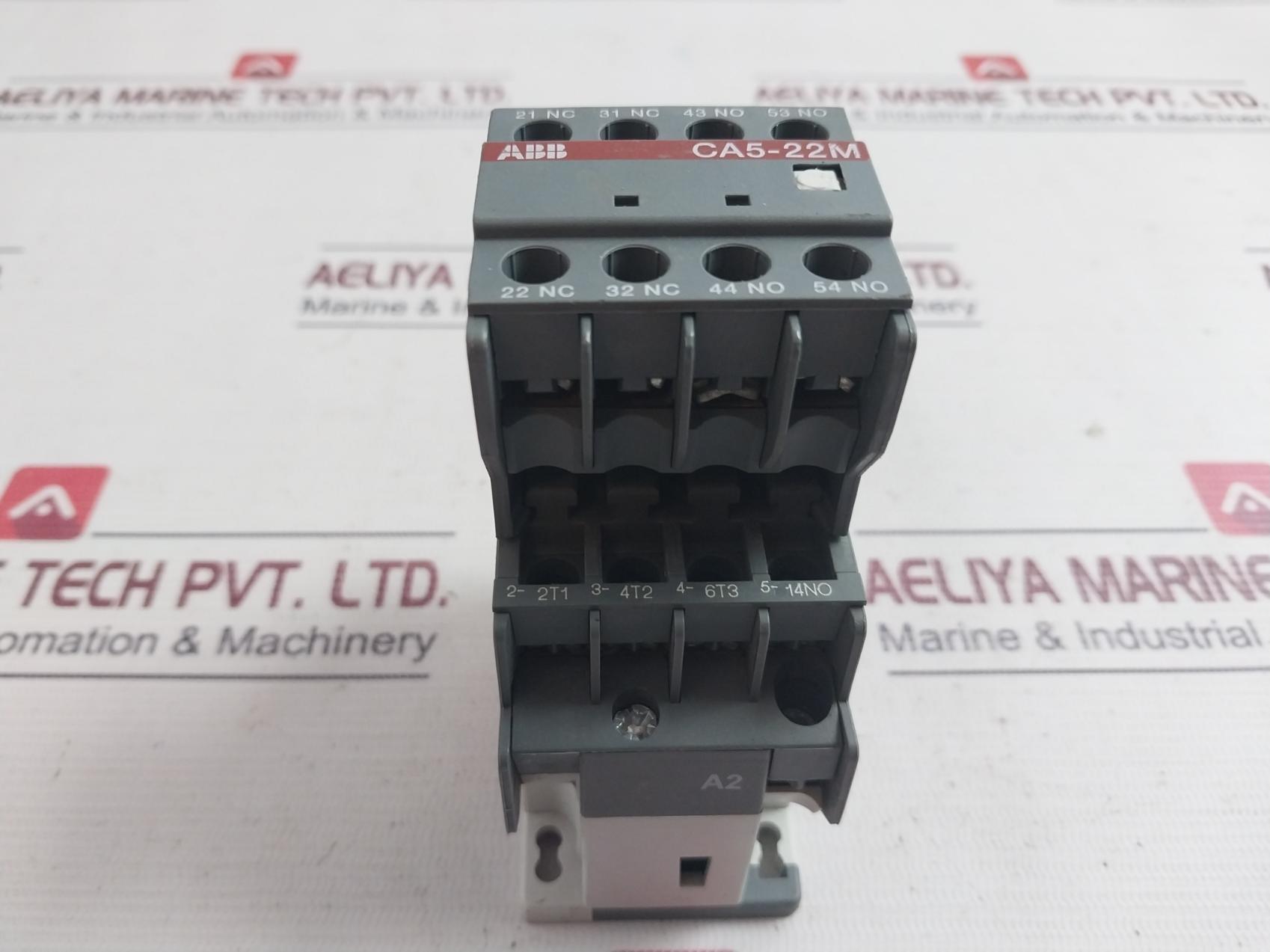 Abb Ca5-22M Auxiliary Contact Block 600 Vac Max 690V 30A