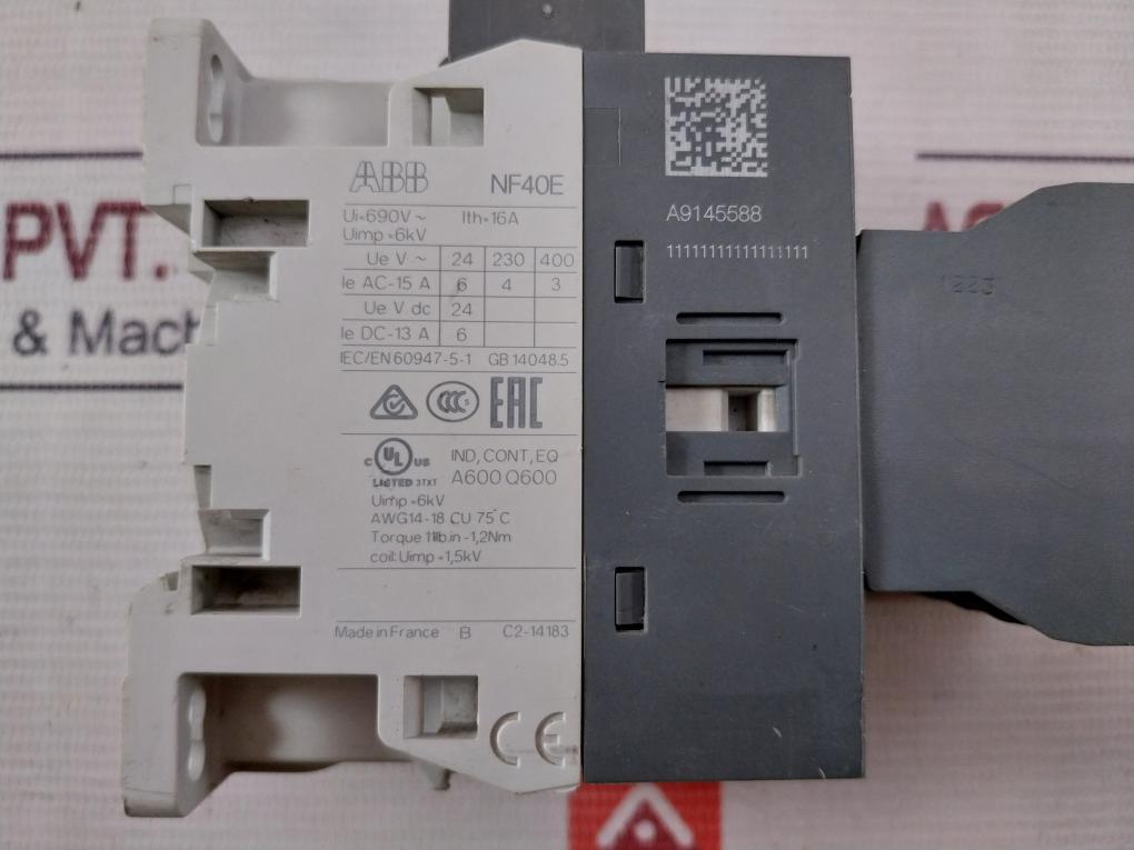 Abb Ca5-22M Auxiliary Contact Block 690V 16A 1.5Kv