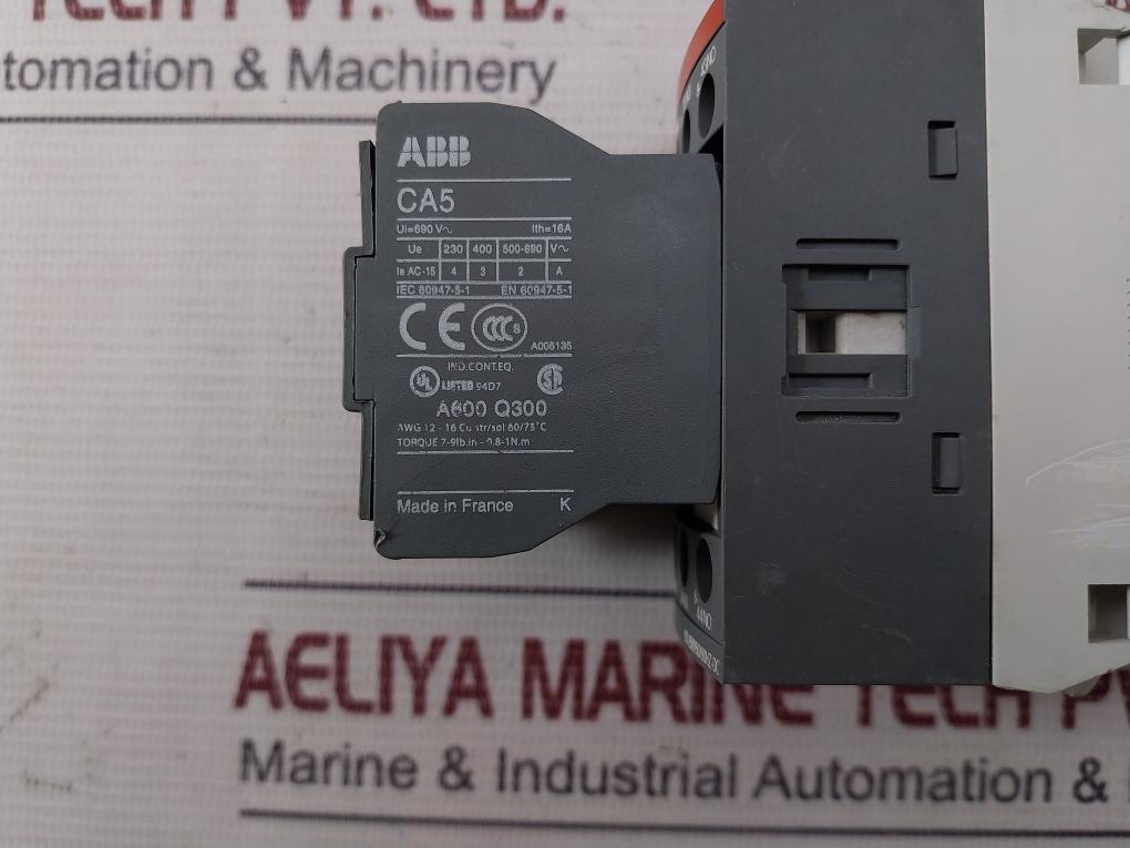 Abb Ca5-22M Auxiliary Contact Block 690V 16A 1.5Kv