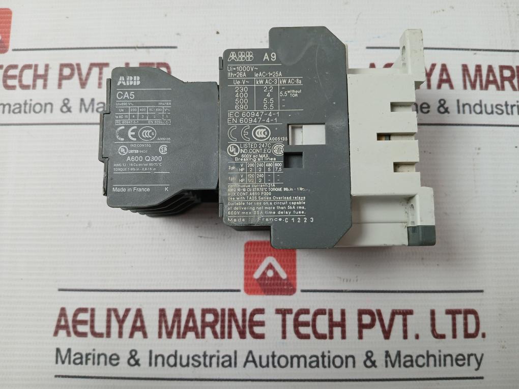 Abb Ca5-22M Auxiliary Contact Block En 60947-4-1