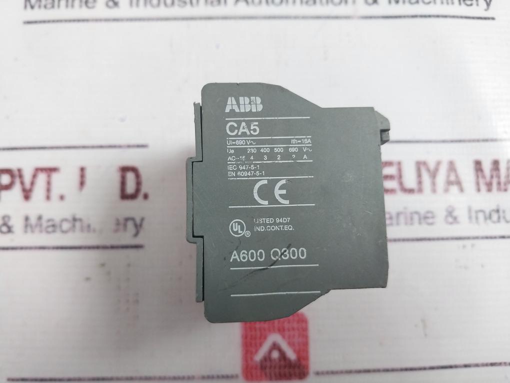 Abb Ca5-22M Auxiliary Contact Block 16A 690V