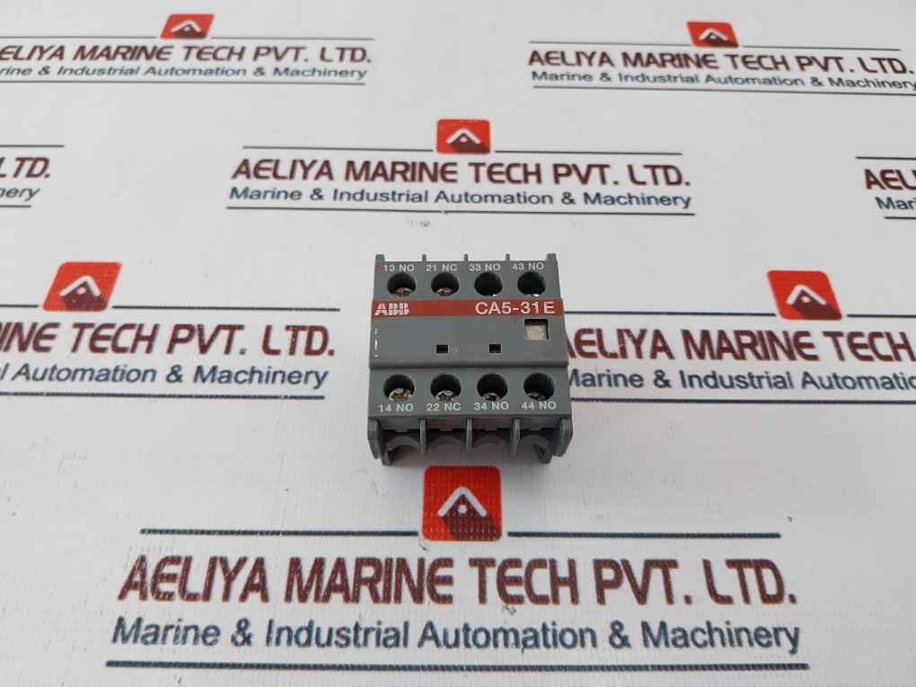 Abb Ca5-31E Auxiliary Contact Block Iec 947-5-1