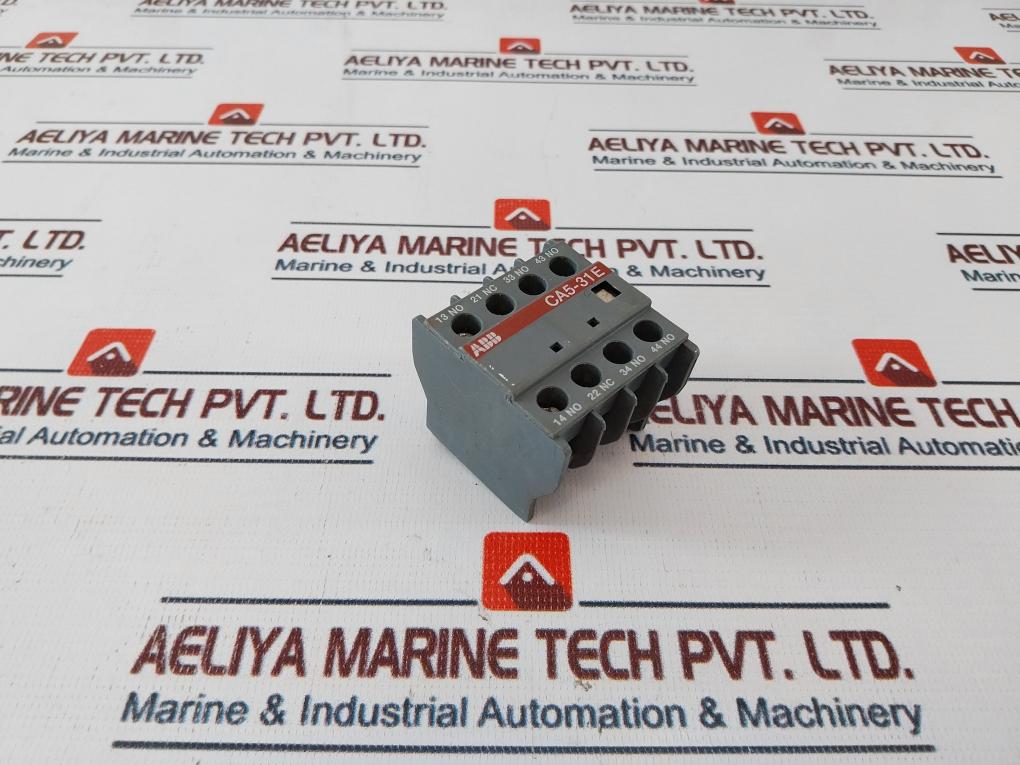 Abb Ca5-31E Auxiliary Contact Block Iec 947-5-1