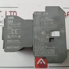 Abb Ca5-31E Contactor Auxiliary Contact Block 30A 600Vac Max