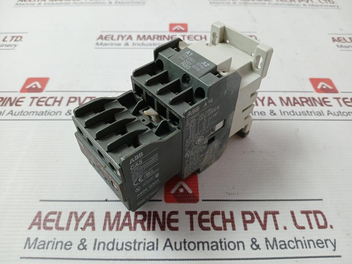 Abb Ca5-40E Auxiliary Contact Block 220-230V 50Hz 30A 16A Awg 10-18 Cu Str 75?C