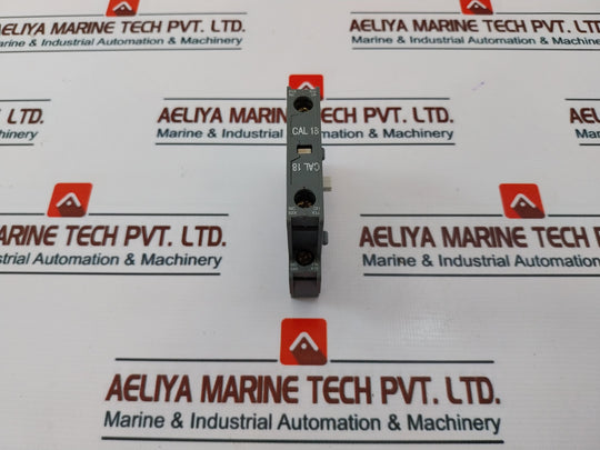 Lot Of 2X ABB CAL18-11B Auxiliary Contact 16A 690V