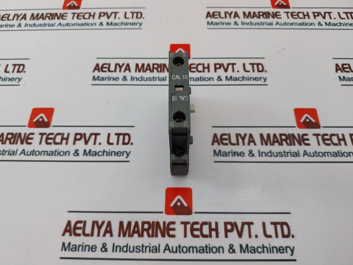 Lot Of 2X ABB CAL18-11B Auxiliary Contact 16A 690V