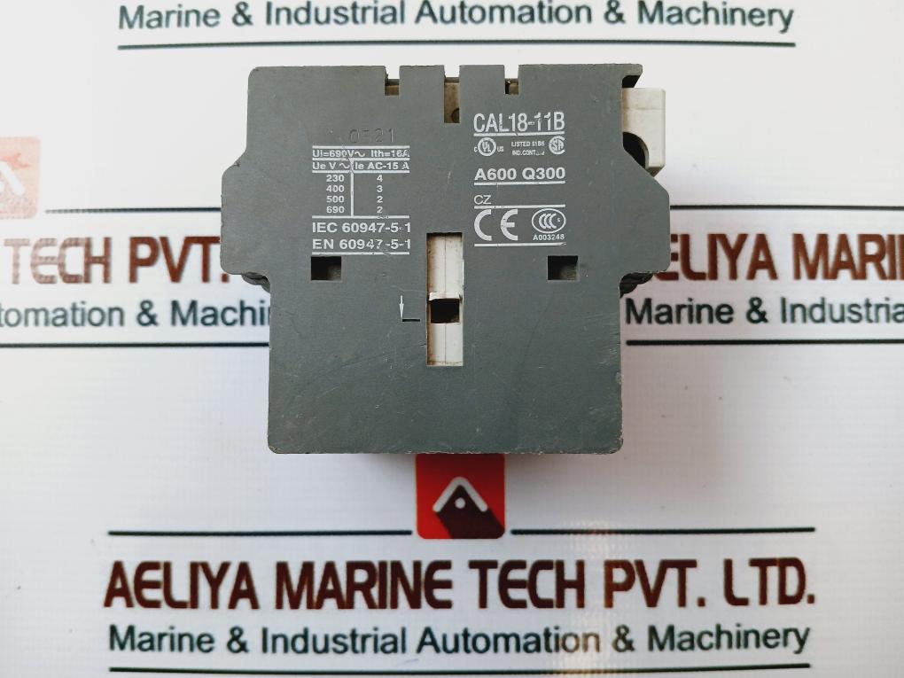 Abb Cal18-11B Auxiliary Contact Block 16A 690V
