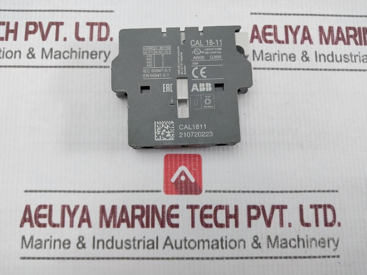 Abb Cal 18-11 Contact Block