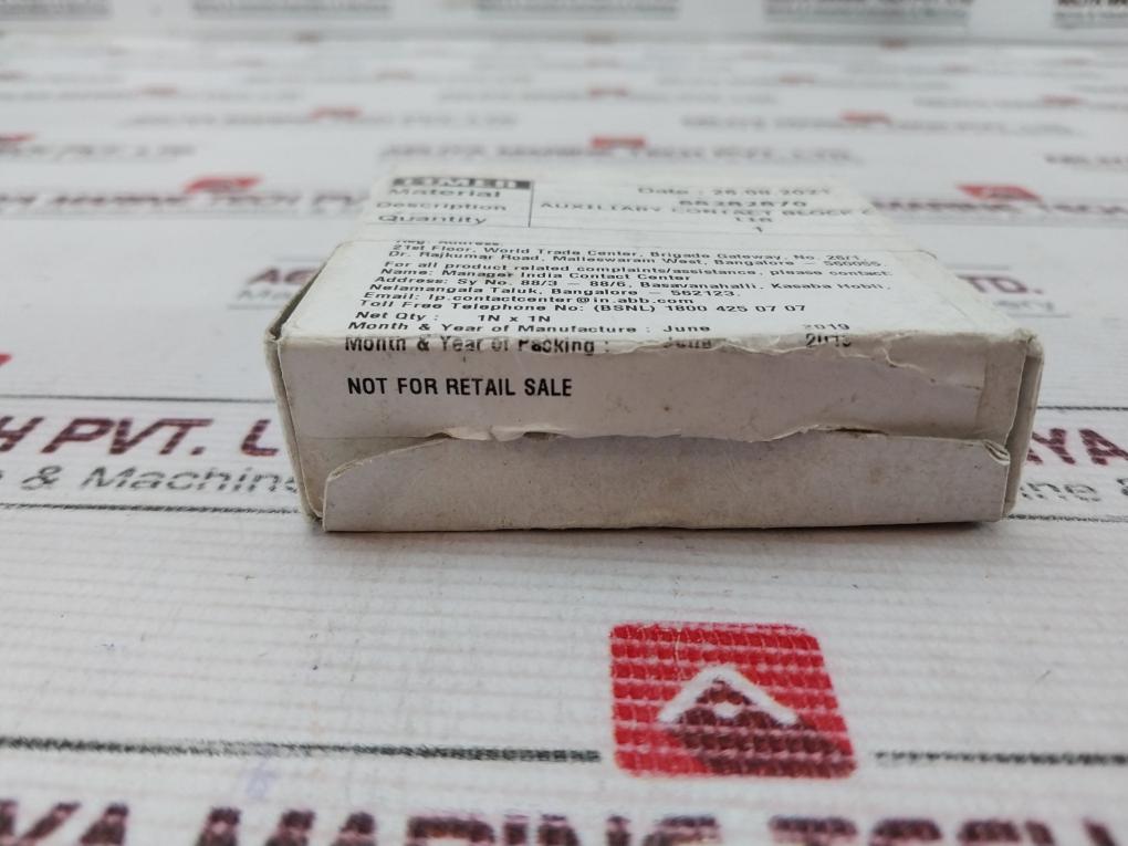 Abb Cal 18X-11B Auxiliary Contacts 16A 690V Ac 1Sfn019820R3311