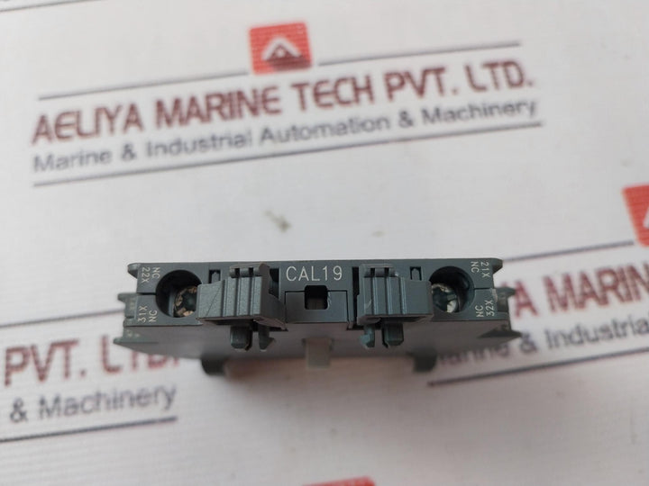 Abb Cal19-11 Auxiliary Contact Block Iec/En 60947-5-1