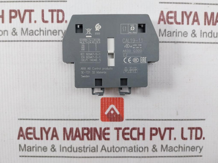 Abb Cal19-11 Auxiliary Contact Block 690V/16A