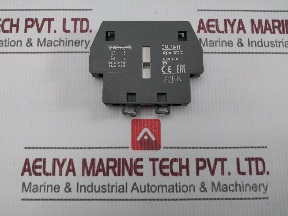 Abb Cal 19-11 Contact Block