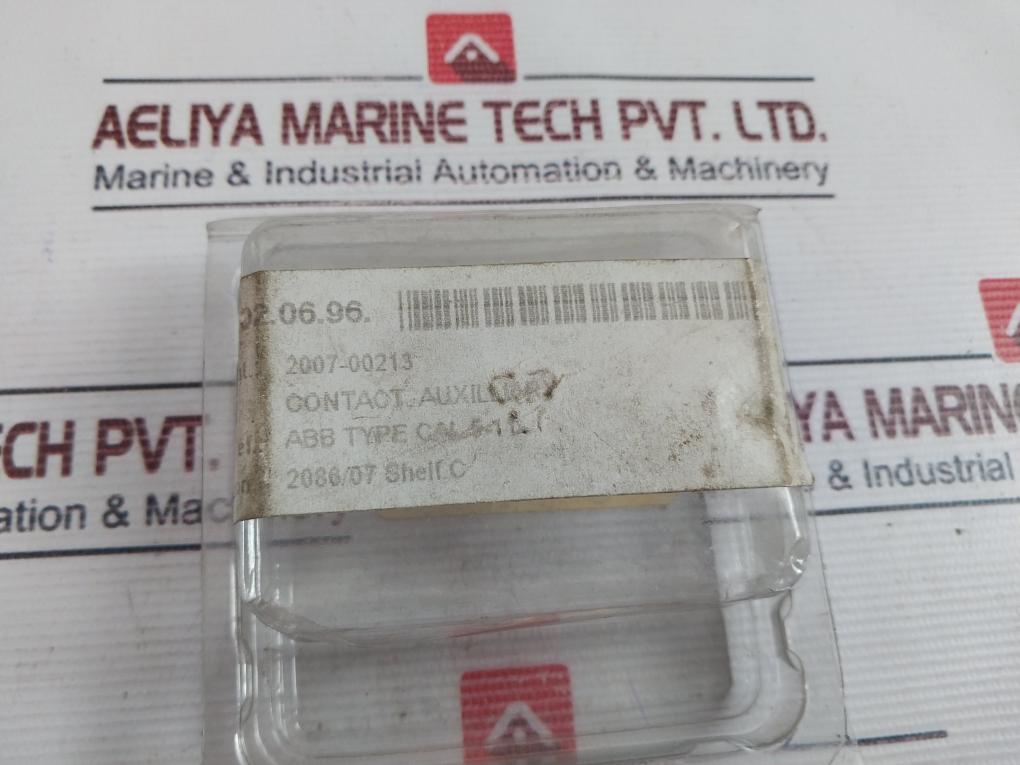 Lot Of 2X Abb Cal5-11 Auxiliary Contact 16A 690V