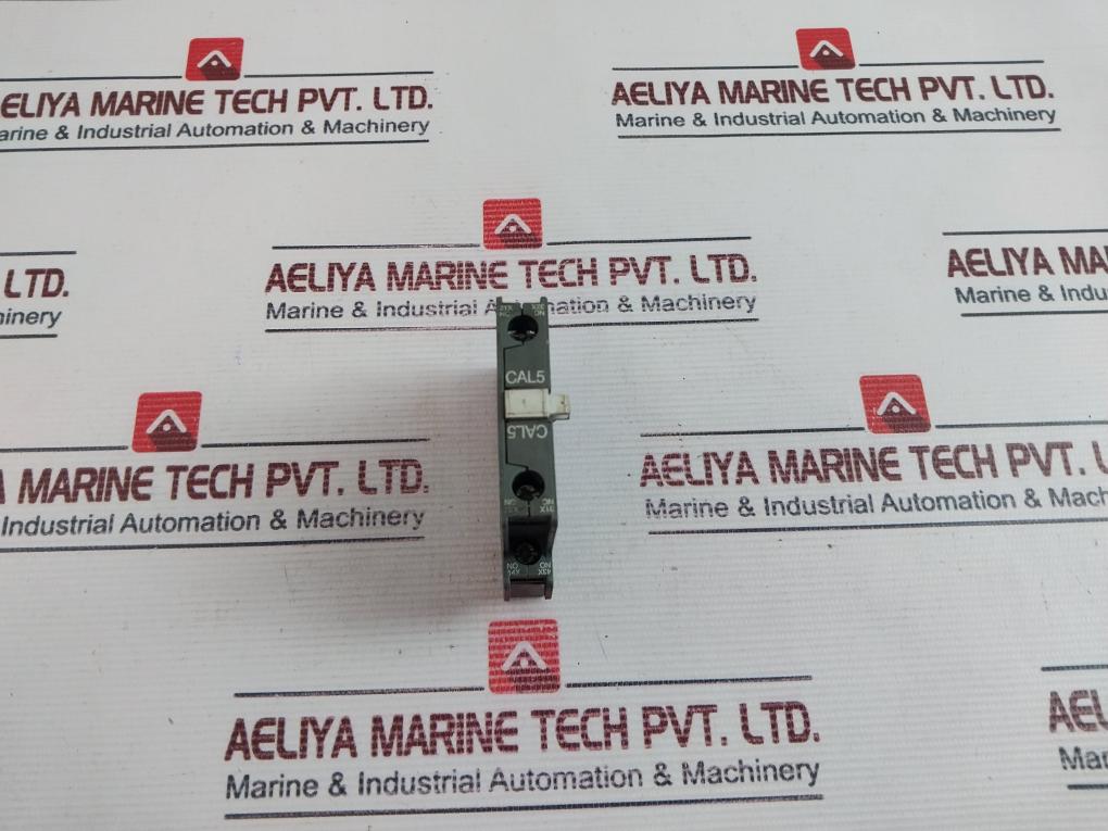 Lot Of 2X Abb Cal5-11 Auxiliary Contact 16A 690V