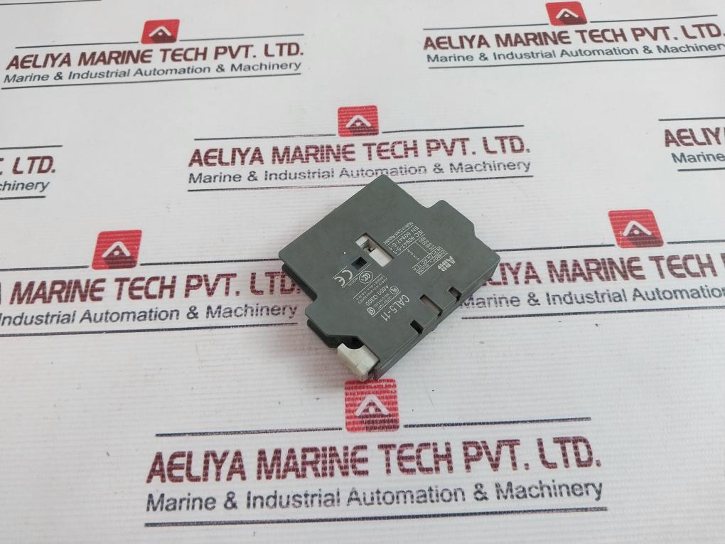 Lot of 2X ABB Cal5-11 Auxiliary Contact 16a 690v