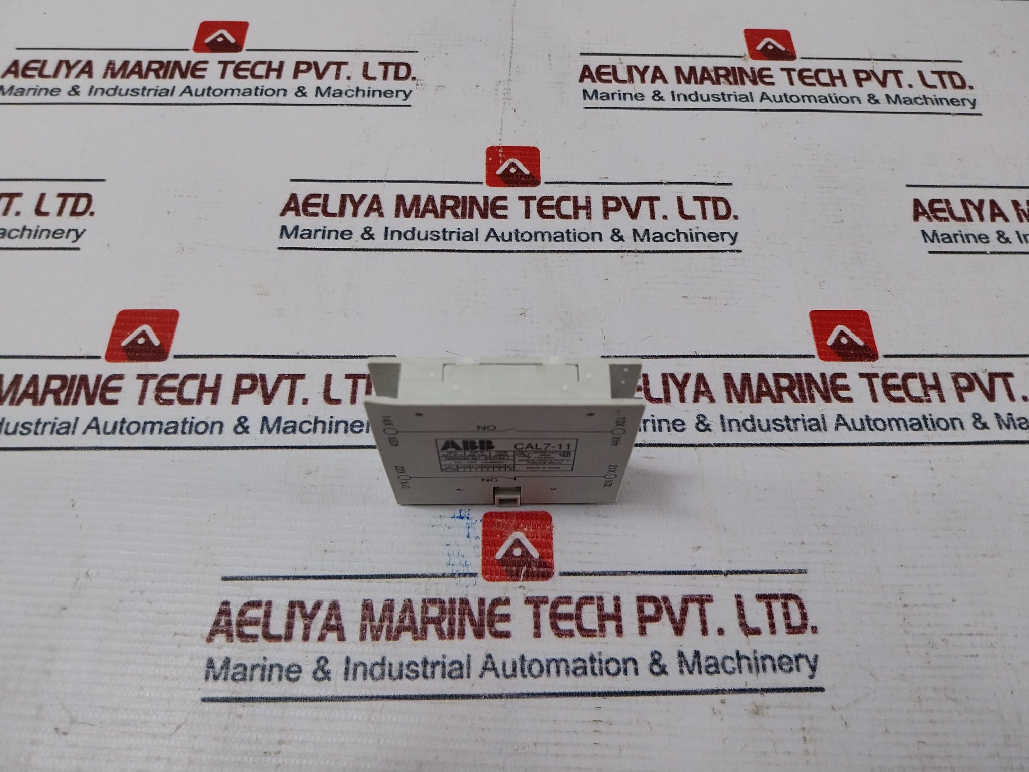Abb Cal7-11 Auxiliary Contact Block 10A-600V