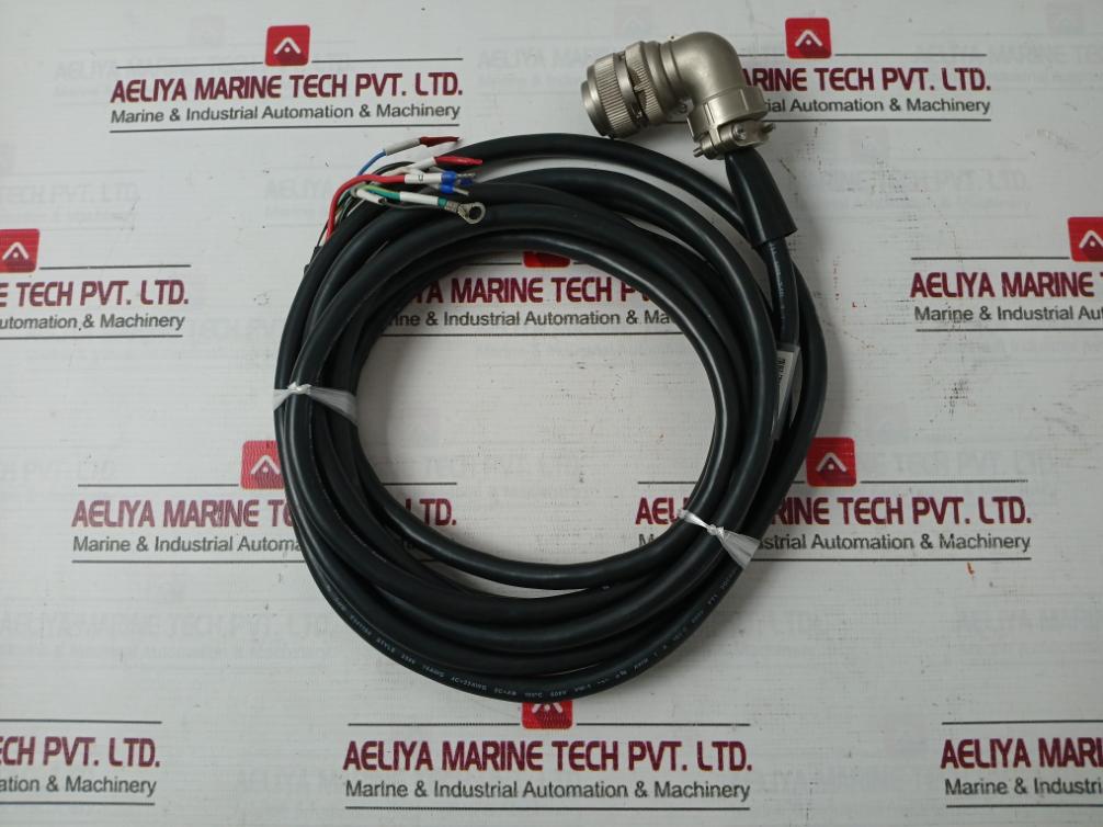 Abb Cbl050-epm-pb12 Servo Power Motor Brake Cable 105C 600V Vw-1 5 Meter