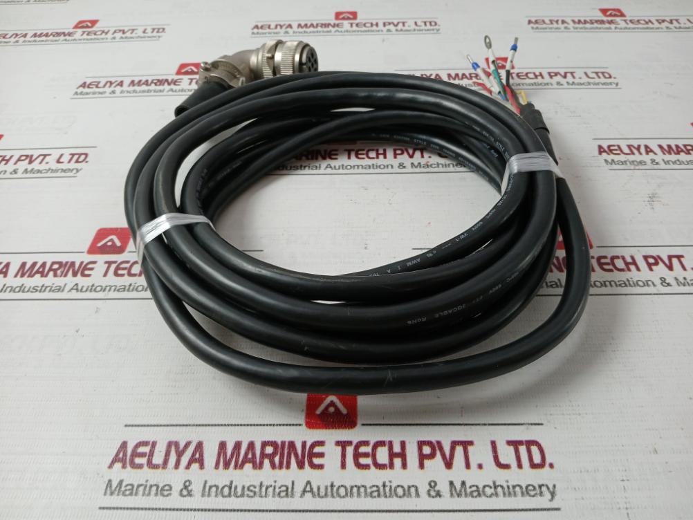 Abb Cbl050-epm-pb12 Servo Power Motor Brake Cable 105C 600V Vw-1 5 Meter