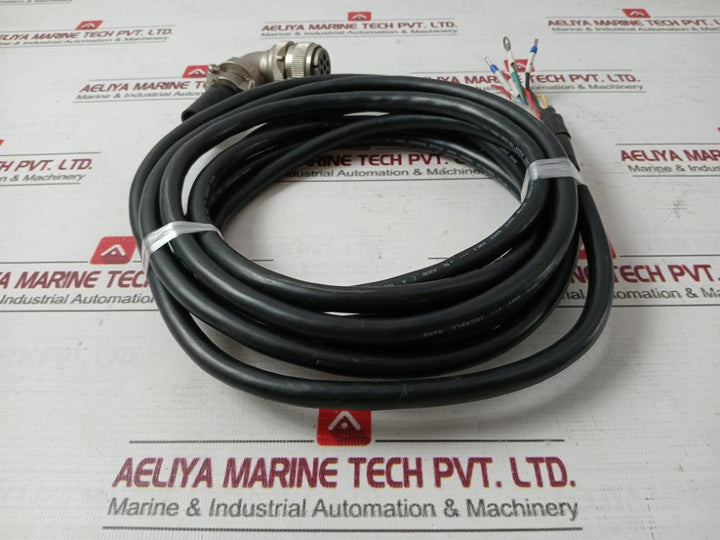 Abb Cbl050-epm-pb12 Servo Power Motor Brake Cable 105C 600V Vw-1 5 Meter
