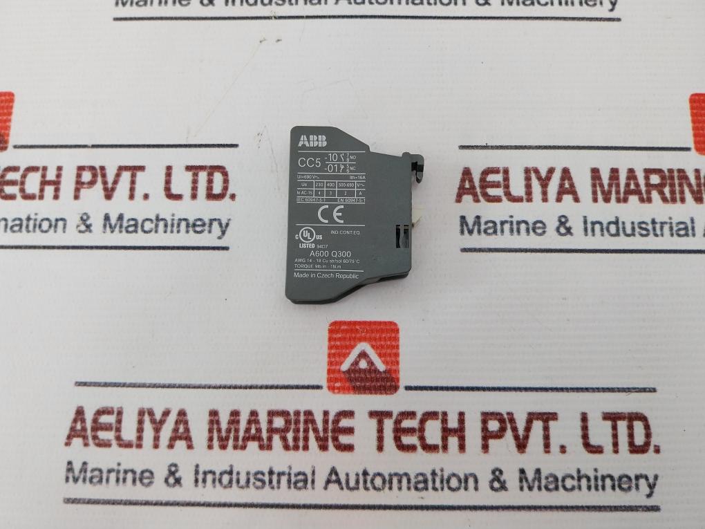 Abb Cc5-01 Auxiliary Contact Block 16A 690V~