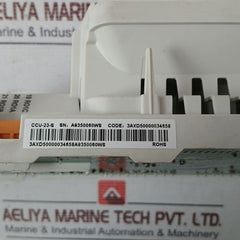 Abb Ccu-23-s Control Unit 3Axd50000034658 250Vac 30Vdc 2A 250Ma V2.10.0.1